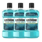 리스테린 쿨민트 입냄새제거 대용량 가글 1L X 3개 : 픽앤올데이
