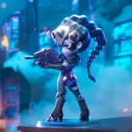 POP MART 오버워치 플레이 오브 더 게임 시리즈 블라인드 박스 미스터리 장난감 귀여운 장식품 피규어 홈 데코 데스크탑 모델 인형 : 마루샵2026