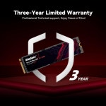 KingSpec 512GB M.2 SSD 2280 NVMe PCIe 4.0 x4 최대 5000MB/s의 놀라운 읽기 게이밍 콘솔/데스크탑/게이밍 노트북과 호환되는 내장 M2... 