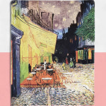 거실패브릭포스터 인테리어패브릭포스터 반고흐 카페테라스 S : 또사슈3
