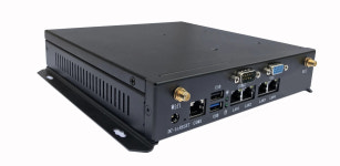 J1900 프로세서 DDR3L VGA 4xRJ45 LAN SATA2.0 2xRS232 팬리스 임베디드 PC를 탑재ELSKY 미니 컴퓨터 : 이일유통