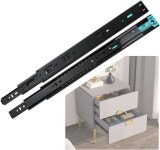 풀 익스텐션 사이드 마운트 서랍 슬라이드 캐비닛 텔레스코프 슬라이딩 레일 소프트 클로즈 냉간 압연 강철 러너 1쌍(8인치/20cm) 8in/20cm... 