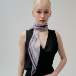 [갤러리아] [닥스] 실크 스카프 (D) SKI013 (포장,쇼핑백 포함)(타임월드) : 갤러리아백화점