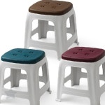 가정용 낮은 보조 간이 의자 욕실 화장실 현관 신발장 앞 신발 신을 때 앉는 : 디너바움