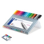 [팔마누] 중성펜 선명한펜 입학선물 334 화인라이너 20색 세트 : 팔마누