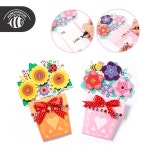 5개세트 초등 봄맞이 교실활동 꽃화분 편지카드 만들기 방과후학교 창체 문화센터 동아리 : 코코에비나