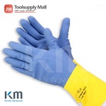 JW상사 KM Multiprene 내화학 장갑 산업용 고무장갑 고무장갑 안전장갑 화학장갑 내화장갑 약품장갑 : 잇츠쇼핑