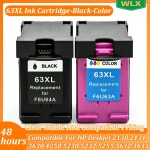 63XL 63 잉크 카트리지-블랙-컬러 데스크젯 2130 2131 3630 4250 5230 5232 5255 3632 3633와 호환 가능 1 PCS 63XL-Color : 실버.스프링