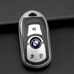 11/14MM 3D 알루미늄 자동차 키 쉘 스티커 리모컨 데칼 BMW M 퍼포먼스 M1 M2 F32 F30 F20 E90 F87 E46 E60 용 bmw bl-wh 11mm... 