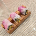 초밥 홀더 꽂이 접시 원목 트레이 타코롤 식기류 서빙 접시 : 아라가나다고야도이길