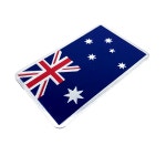 호주 국기 엠블럼 배지 자동차 오토바이 국가 알루미늄 합금 금속 스티커 푸조 BMW 오펠 S0390 : 젤블블리즈