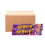 크라운 새콤달콤 스틱 포도  29g    총 90개  (15입 / 6묶음) : 써니온라인