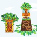 5인 나무팝업북 땅속 관찰 성장 이야기 스토리북만들기 소근육발달 : 굿모아스토어