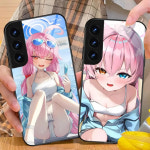 블루 아카이브 A56 55 54 53 52 51 36 35 34 23 16 15 5G 유리컬러풀커버예쁜디자인 블랙01 : 율럽몰