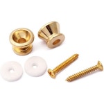 TOYANDONA 금속 기타 스트랩 잠금 버튼 테일핀 일렉트릭 어쿠스틱 포크 기타용 교체 베이스 기타에도 간편하고 하게 고정 2341410... 