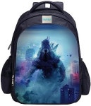 남녀 공용 매트모 몬스터 프린트 백팩 - 쿨 패턴 책가방 (23-4L) Backpack 23-4 : 유니크판다스토어