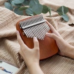 통원목 마호가니 칼림바 휴대용 고급 칼림바 힐링 악기 선물 : 아코씨엘르컴퍼니