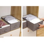 소품 수납 패브릭 바구니 다용도 보관함 옷 : 내일은몰