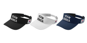 [어베이브] 팀코리아 태극기 국가대표 골프모자 썬캡 썬바이저 컬러 택1 : 주식회사 아이코닉