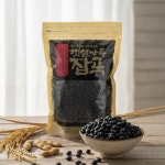 [해남미소] (유)두레 농업회사법인 25년 서리태(검은콩) 1.6kg(800gX2개) : 해남미소