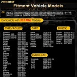 품보트 TPMS GM 프로그래밍 타이어 센서 장착: ➥ 쉐보레 실버라도(07-19)/에퀴녹스(07-24)/타호(07-19)/트래버스(09-19) 캐딜락... 
