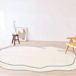 부드러운 거실 러그 고밀도 북유럽 러그 홈스타일 인테리어 카펫 : 가성비추천남성여성사무실여름