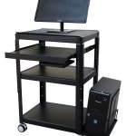 회의실 빔프로젝터 카트 이동식 멀티랙 사무용 선반 받침대 : 크로스보더파트너스