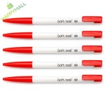 HM (모나미) 1p 0.7mm 소프트 볼 볼펜(적) 08116 적색볼펜 필기도구 모나미0.7 : HaPPYMALL