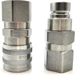 암수 플랫 페이스 커플러 키트 1532995 트럭 호환 굴삭기 1532994 CAT 로더 캐터필러 : 꼴LI더직구