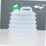 캠핑용 접이식 자바라 물통 10l 대용량 야외 물탱크 휴대 낚시 : 게르유통