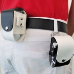 휴대용 골프공 케이스 가죽 볼 파우치 벨트형 악세사리 라운딩 수납 : 스마트딜-