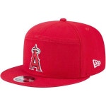10924999 남자 캡모자 헬스 운동 볼캡 야구모자 New Era 로스앤젤레스 엔젤스 9FIFTY 스플릿 패널 코튼 캔버스 스냅백 캡 조절 가능한 모자... 