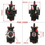 미쿠니 CNC PWK 24 26 28 30 32 34mm 기화기 2행정 4행정 범용 오토바이 야마하 ATV 2행정용 : 아이템캐쳐