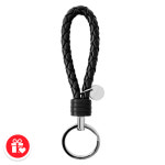 바로배송(선물포장) 26시즌 보테가베네타 인트레치아토 키링 블랙 113539 V3UN1 1189 : 비쥬얼쇼크