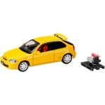10999718 다이캐스트 미니카 미니어처 모형 자동차 호비 재팬 HobbyJAPAN 1/64 혼다 시빅 TYPE R EK9 1997 엔진 디스플레이 모델 포함... 