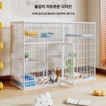 고양이 케이지 철제 대형 실내 울타리 반려묘 놀이터 이동식 펜스 : 해외수입대행 나는직구3