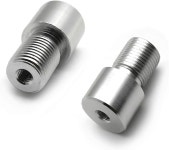 HTMT- 바 엔드 미러 어댑터 M6 여성 시계 방향으로 FZ 07 09 XSR900 SMAX와 호환 [P/N: MT325-003 X2-SR] : gioiabyj