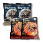 참도깨비 백암순대국 640g 기본맛 2봉 + 얼큰한맛 2봉 : 팍스고