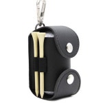 휴대용 골프공 케이스 벨트 가죽 볼 케이스 라운딩 골프 : 슈팅스포츠 체육수업훈련경기