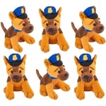 10926830 애착 인형 선물 수집 귀여운 봉제 플러시 견 12대 PC 7인치 법 집행 기관 를 위한 혜택 제공 : 삼팔코퍼레이션