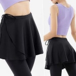 데일리랩 랩 스커트 트레이닝 여성 랩 스커트 애슬레저 피트니스 : 포유담