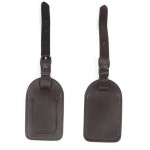 천연 가죽 네임택 캐리어 러기지 백 네임택 수하물 여행용 : 영업용가성비최고사무실추천템