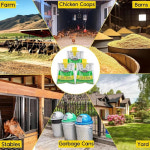 방수 파리 트랩 야외 정원 효과적인 과일파리 해충 방제 도구 가정 농장 용품 : 복남이마켓