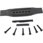 TOYANDONA 포크 기타 브릿지 세트 새들 너트 포함 1세트 향상된 음향 품질 마모된 부품 교체 2337819 : 임페리울브몰