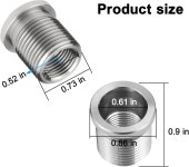4. 6L 5. 4L 6. 8V 포드 트리톤 2 밸브 엔진에 호환되는 CAL389-00용 4mm 교체용 스파크 그 인서트 장착 - PC 1 Pack : 클라이베라