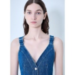 스포트막스 버튼 다운 데님 조끼 2612151012600 005 : LNCC