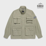 내셔널지오그래픽 N251MJP110 NRN 멀티포켓 스탠드넥 유틸리티 점퍼 베이지 : 신세계여주 내셔널지오그래픽