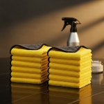 흠집방지 세차타올 디테일링 타월 초극세사 물기제거 양면 차량용 세차수건 : 제이에스그로우