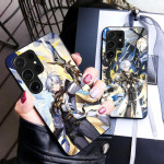 붕괴스타레일  A56 55 54 53 52 51 36 35 34 23 16 15 5G 유리컬러풀커버럭셔리커버 블랙01 : 율럽몰