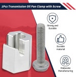 보너스 나사 05196073AA가 장착된 프로므르 변속기 오일 팬 클램프 2002 지프 랭글러용 닷지 크라이슬러와 호환 토엑스 헤드 볼트가... 